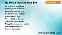 Emmanuel George Cefai - No Moon Was On That Sea