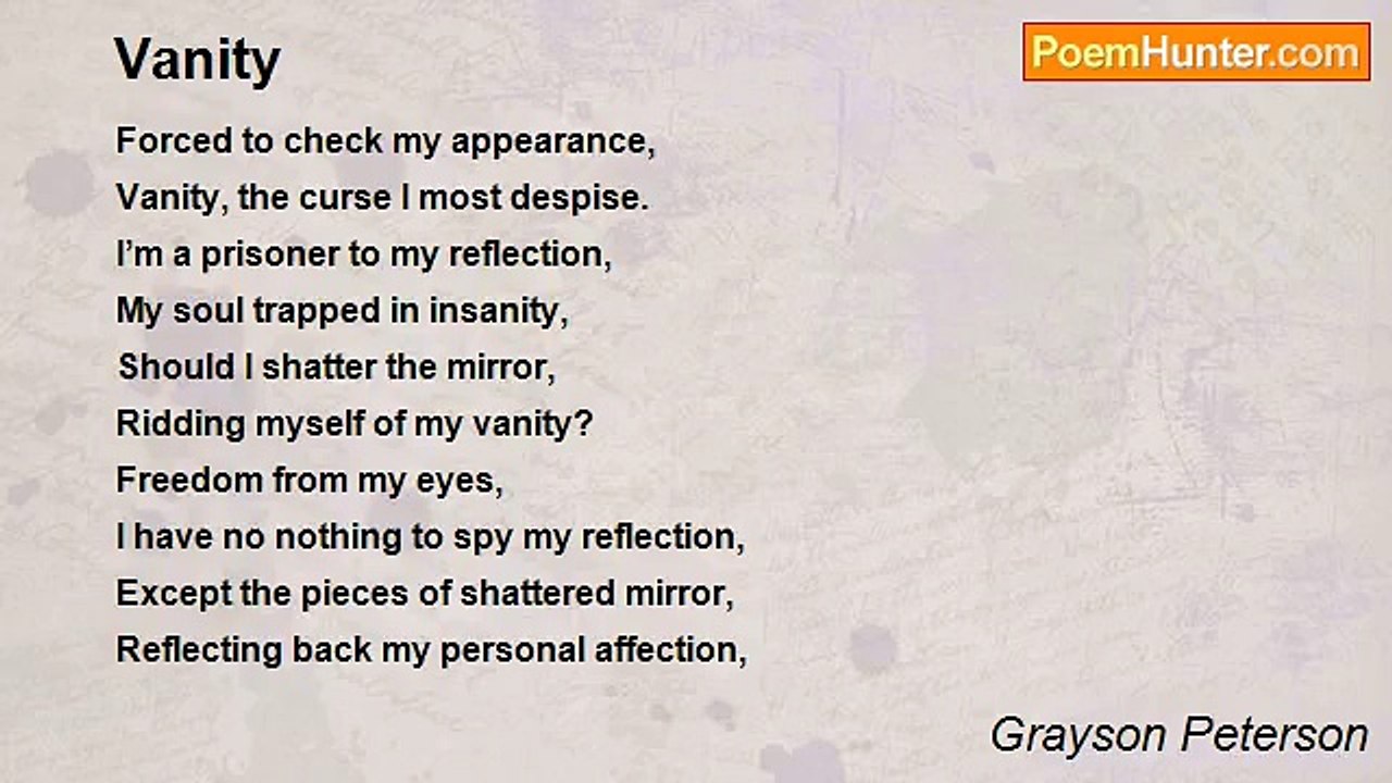 Grayson Peterson - Vanity