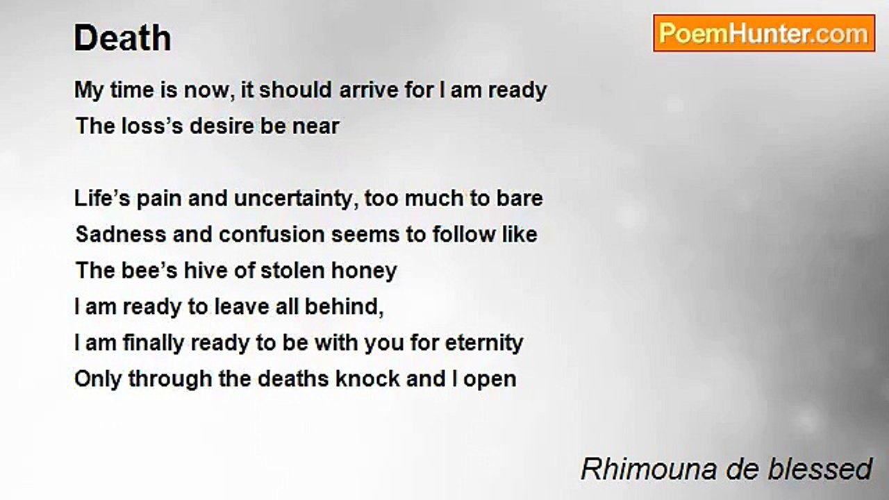 Rhimouna de blessed - Death