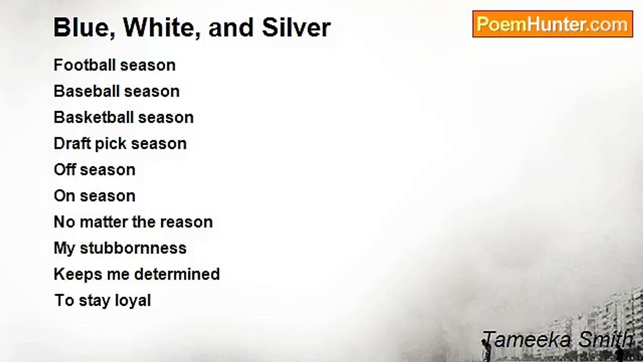 Tameeka Smith - Blue, White, and Silver