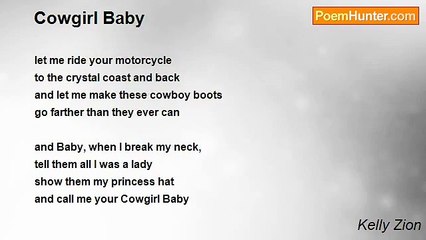 Kelly Zion - Cowgirl Baby