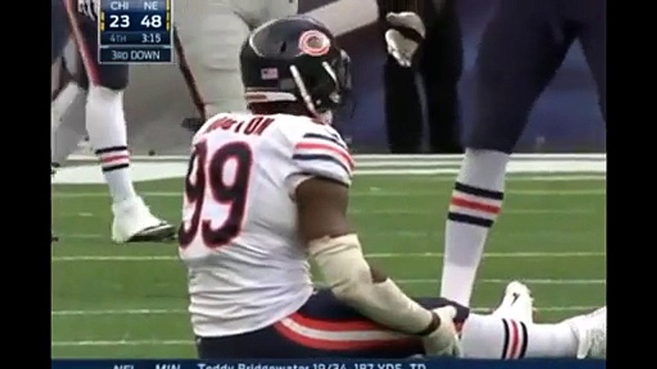 Lamarr Houston Injury Lamarr Houston Celebrating Injury Houston Injures Self Celebrating_(360p)