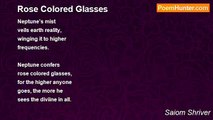 Saiom Shriver - Rose Colored Glasses