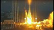 Watch the moment US rocket Antares explodes live on air seconds after lift-off.