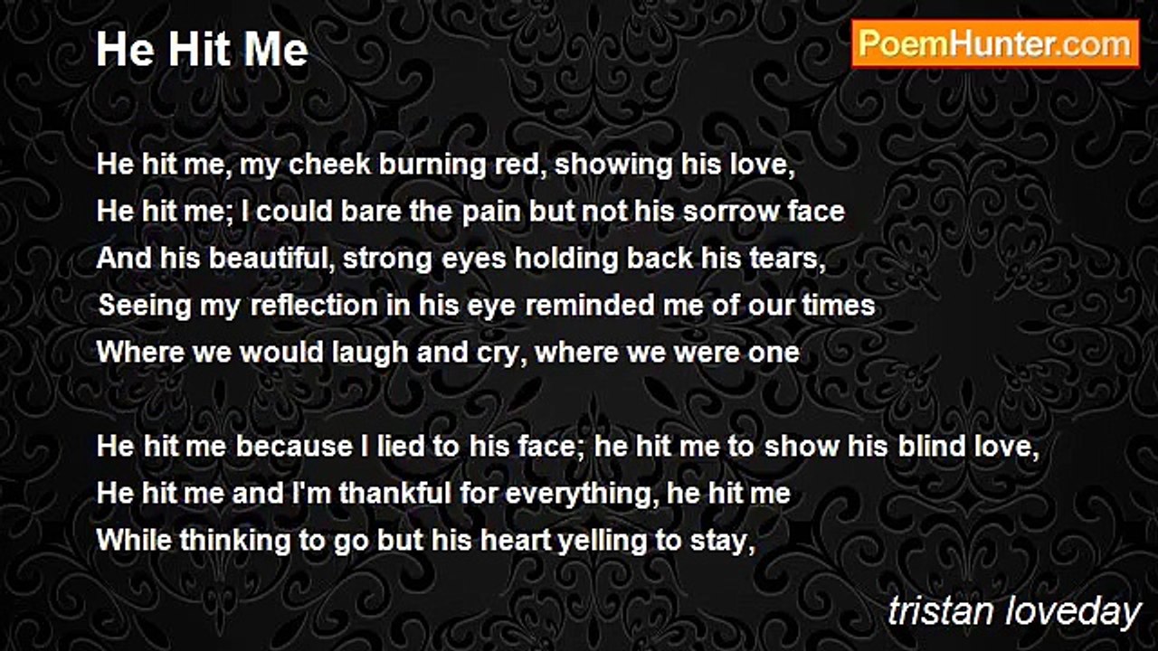 tristan loveday - He Hit Me