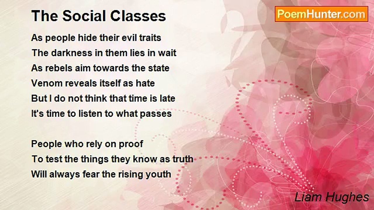 Liam Hughes - The Social Classes