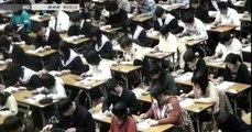 Japanese Girl Activates Hyperspeed Mode While Using A Calculator