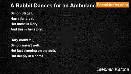 Stephen Katona - A Rabbit Dances for an Ambulance.
