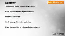 Lila Holmes - Summer