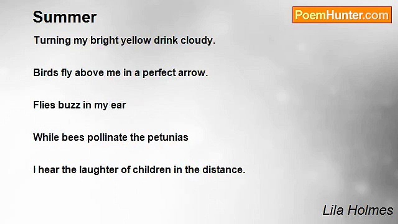 Lila Holmes - Summer