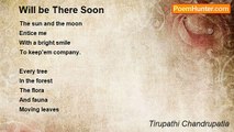 Tirupathi Chandrupatla - Will be There Soon