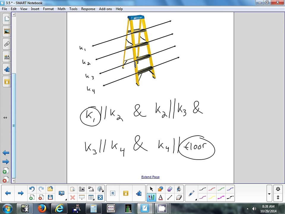 3.5 Properties of Parallel Lines 10-29-14