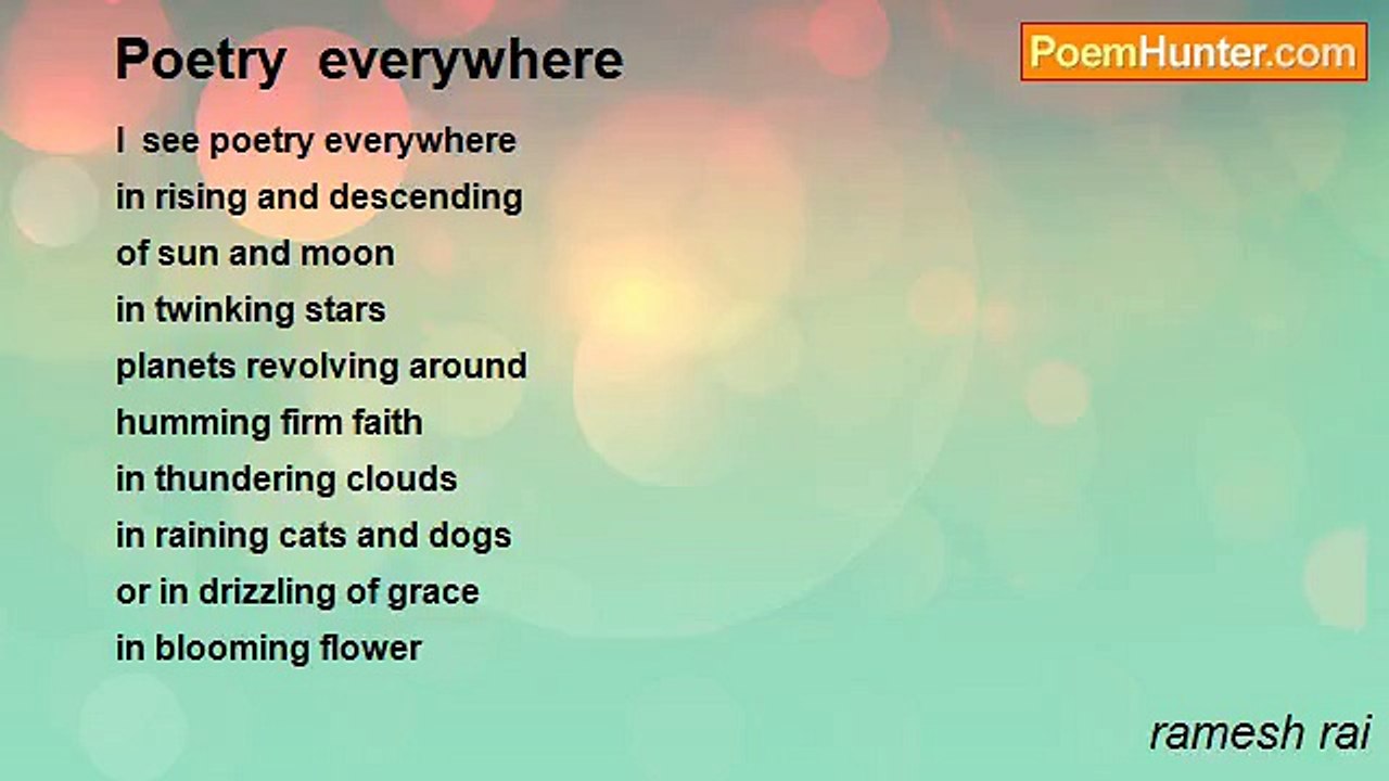ramesh rai - Poetry  everywhere