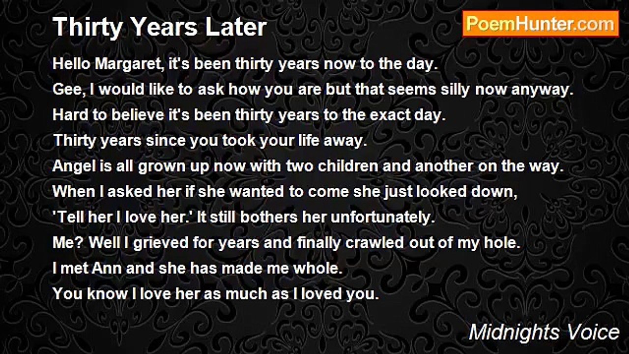 Midnights Voice - Thirty Years Later