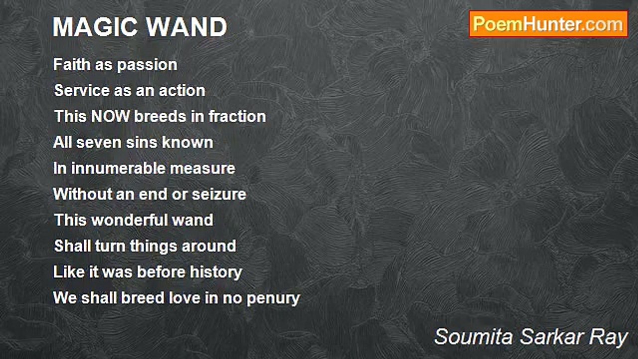 Soumita Sarkar Ray - MAGIC WAND