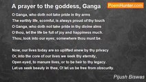 Pijush Biswas - A prayer to the goddess, Ganga