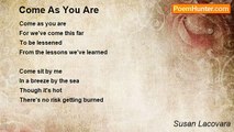 Susan Lacovara - Come As You Are