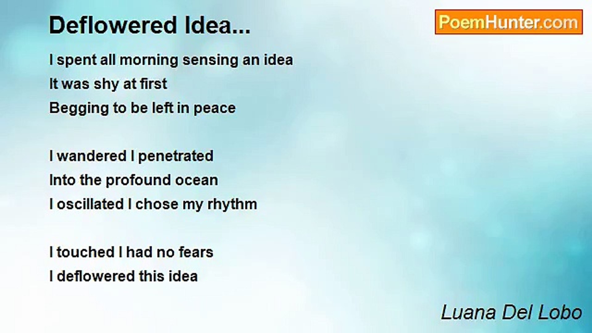 Luana Del Lobo - Deflowered Idea...