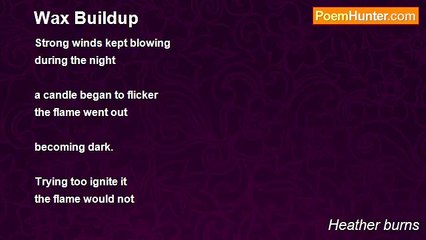 Heather Burns - Wax Buildup