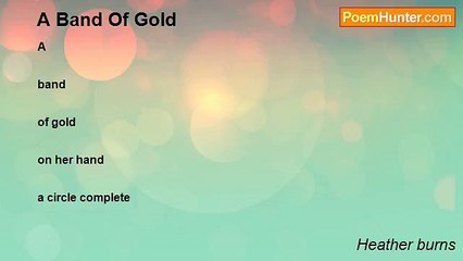 Heather Burns - A Band Of Gold