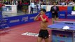 Emotional Table Tennis Celebration by Zhang Jike