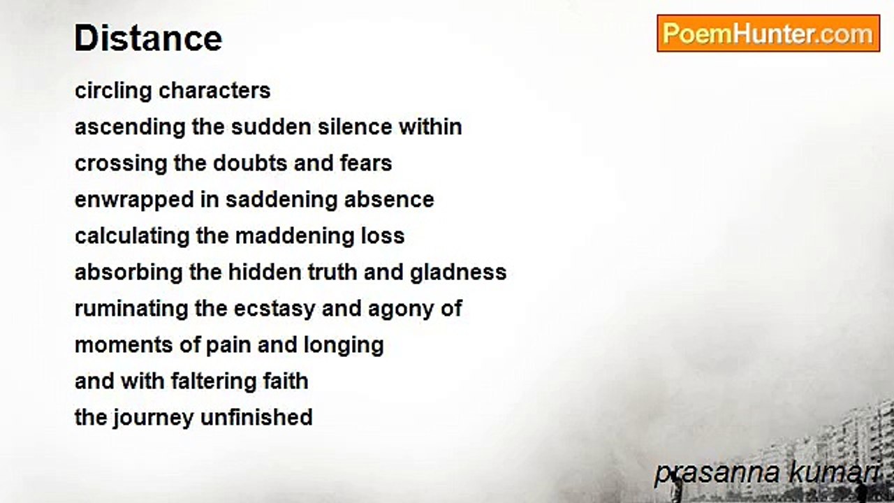 prasanna kumari - Distance