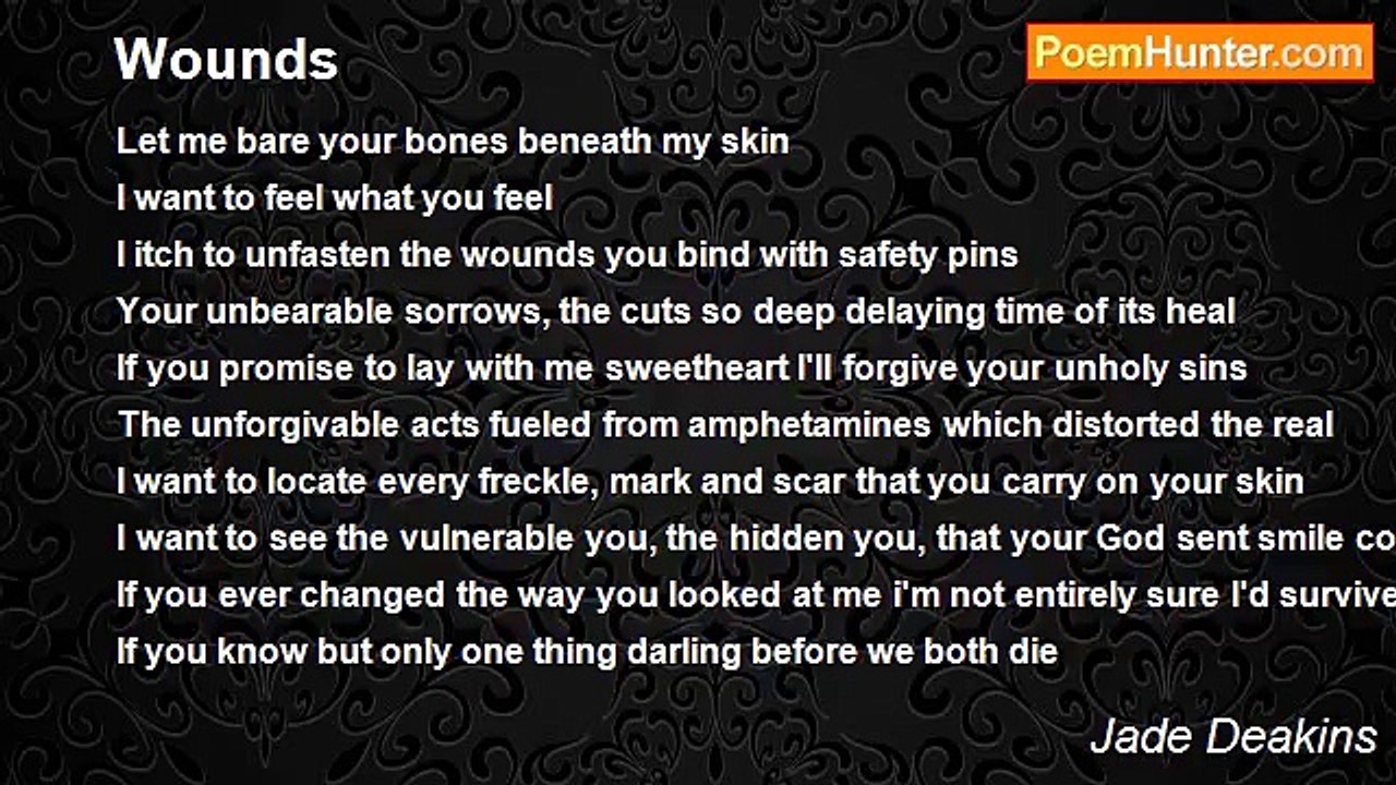 Jade Deakins - Wounds