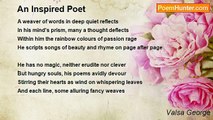 Valsa George - An Inspired Poet