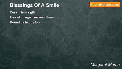 Margaret Moran - Blessings Of A Smile