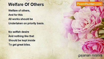 gajanan mishra - Welfare Of Others