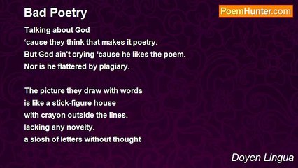 Doyen Lingua - Bad Poetry