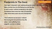 Anonymous British - Footprints In The Sand