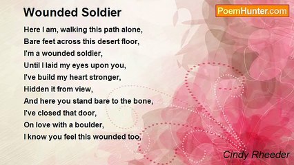 Cindy Rheeder - Wounded Soldier