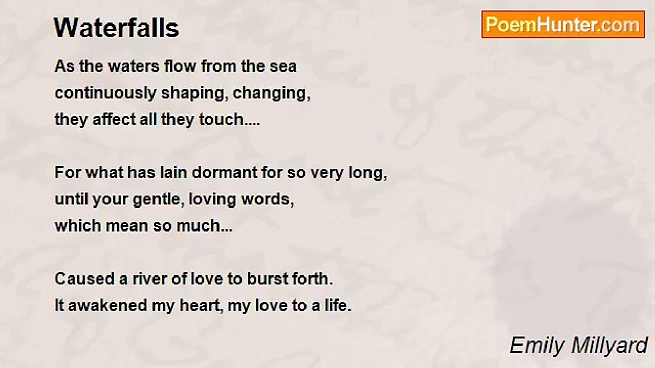 Emily Millyard - Waterfalls