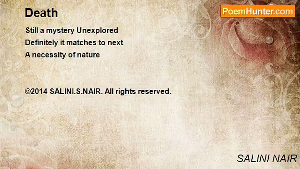 SALINI NAIR - Death