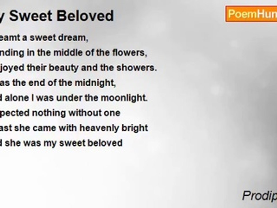 Prodip Kumar - My Sweet Beloved