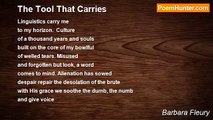 Barbara Fleury - The Tool That Carries