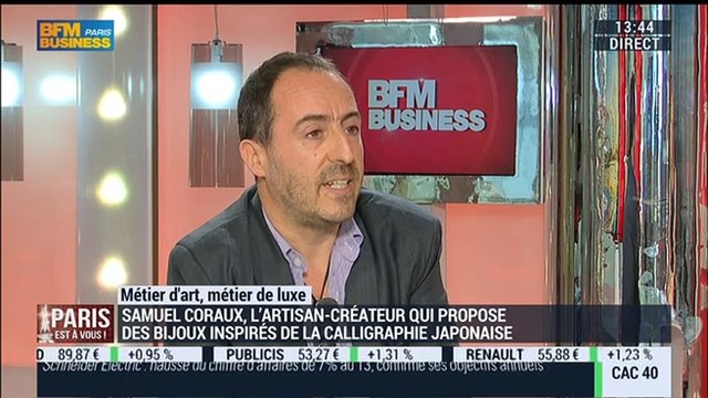 Métiers d'art, Métiers de luxe: Créateur de bijoux, Samuel Coraux - 29/10
