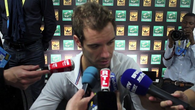 BNPPM - Paris Bercy 2014 - Richard Gasquet : Ce n'est pas un gros souci
