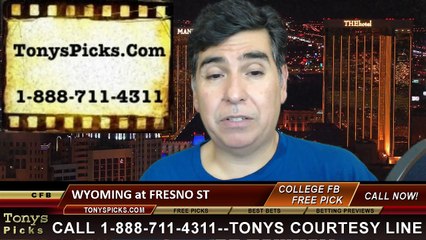 Descargar video: Fresno St Bulldogs vs. Wyoming Cowboys Free Pick Prediction NCAA College Football Odds Preview 11-1-2014