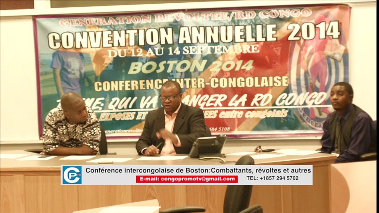 conférence intercongolaise de Boston (Combattants, révoltes et autres congolais ensemble)