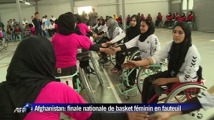 Afghanistan: la rage de vaincre des basketteuses handicapées