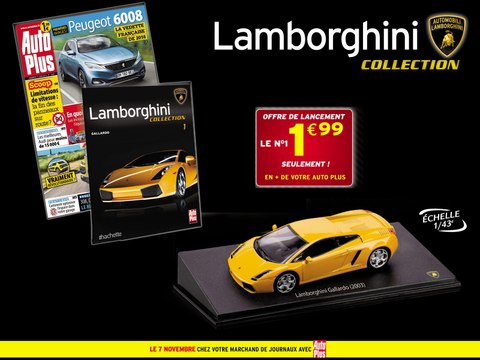 La Collection Lamborghini avec Auto Plus