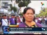 Familiares exigen localización de normalistas desaparecidos en Iguala