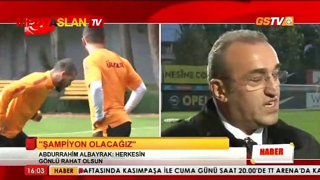 Abdurrahim Albayrak: Şampiyon olacağız