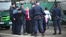 Evacuation d'un camp de Roms à Lille