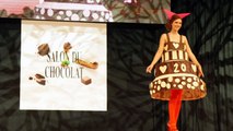 Le salon du chocolat 2014 : le défilé des robes