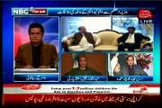 Abb Takk NBC ON AIR Nasir Baig Chughtai with MQM Salman Mujahid Baloch (28 OCT 2014)