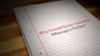 Buy Schmidt & Bender 10x42 PM II Riflescope Only At OpticAuthority