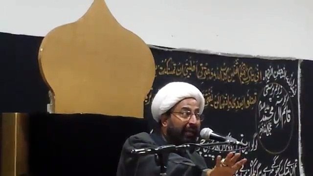 Allama Sakhawat hussain topic Quran aur Ahlebait a s 4 muharram 1436H majlis 404 manchester